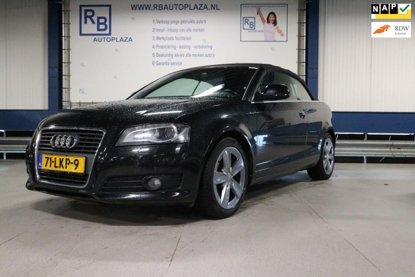 Audi A3 Cabriolet - 2.0 TFSI 200 PK / AUTOMAAT / BLACK EDITION ! ! ! ! - AutoWereld.nl