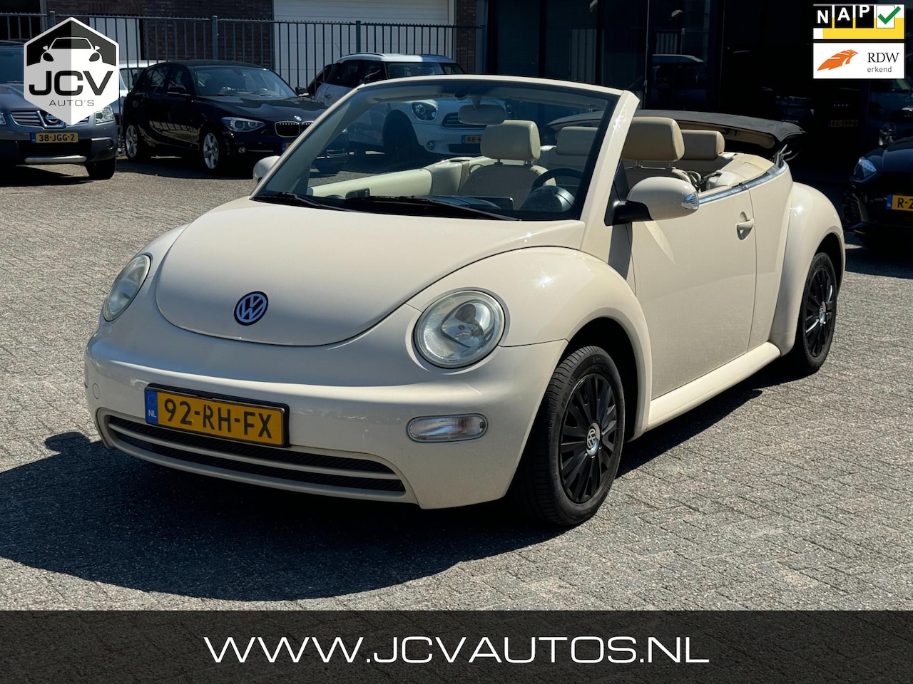 Volkswagen New Beetle Cabriolet - 1.6 Turijn APK/NAP/LEER - AutoWereld.nl