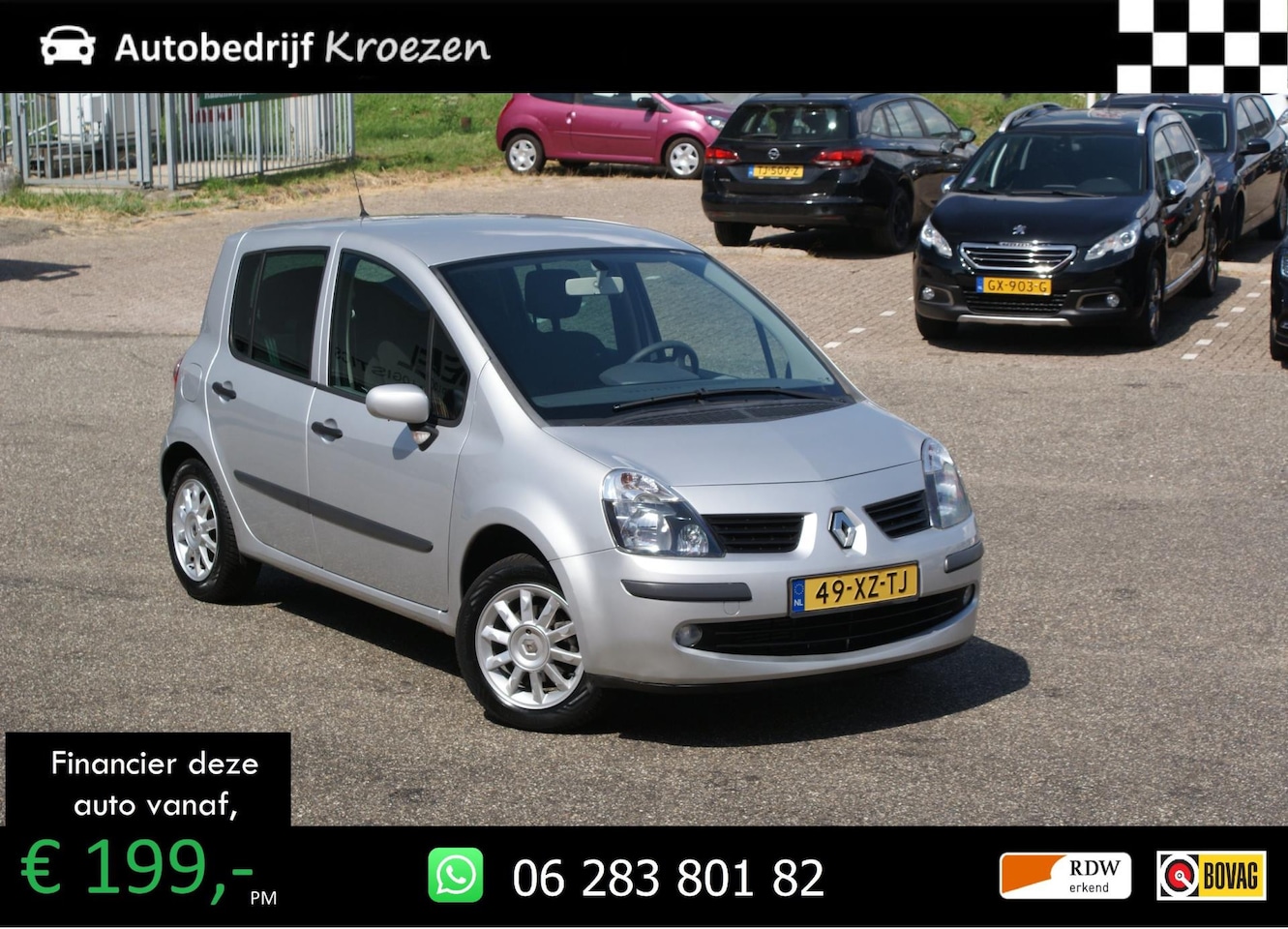 Renault Modus - 1.2 TCE Dynamique | Org NL | Airco | - AutoWereld.nl