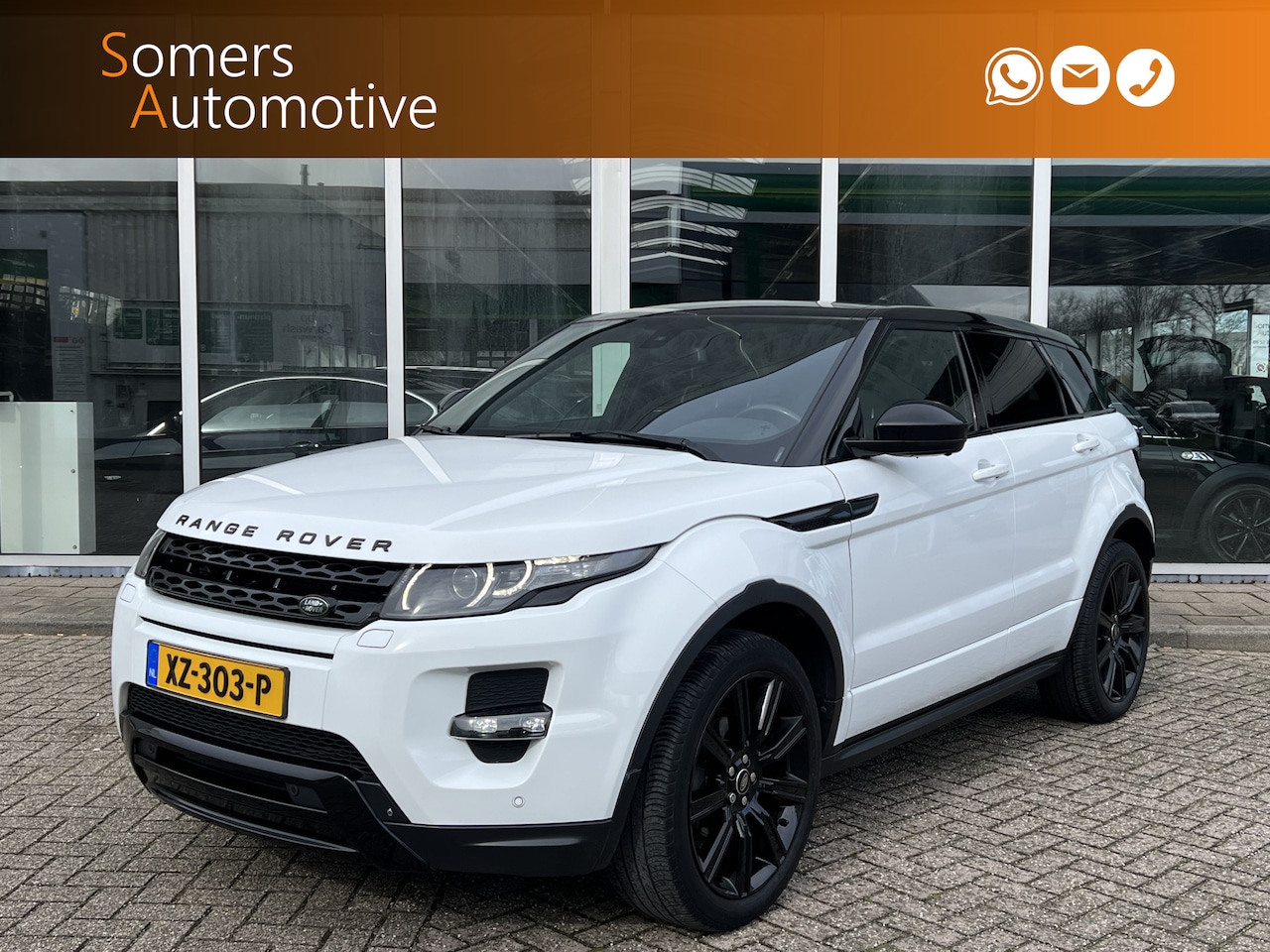 Land Rover Range Rover Evoque - 2.0 Si 4WD Dynamic Black Design | Panorama | Meridian | 20'' - AutoWereld.nl