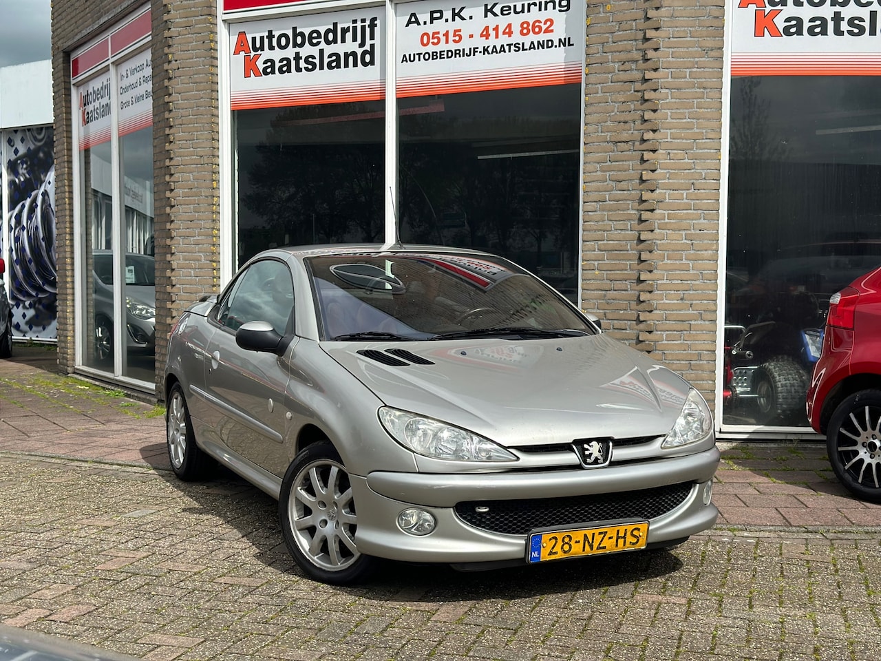 Peugeot 206 CC - 1.6-16V Roland Garros - Lederen Bekleding - Clima - - AutoWereld.nl