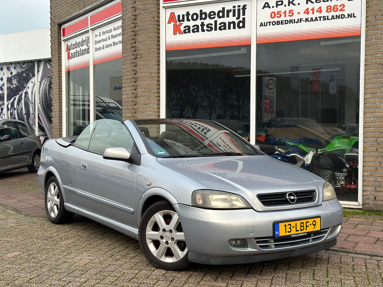 Opel Astra Cabriolet - 2.2-16V - Leer - Nette Auto - - AutoWereld.nl