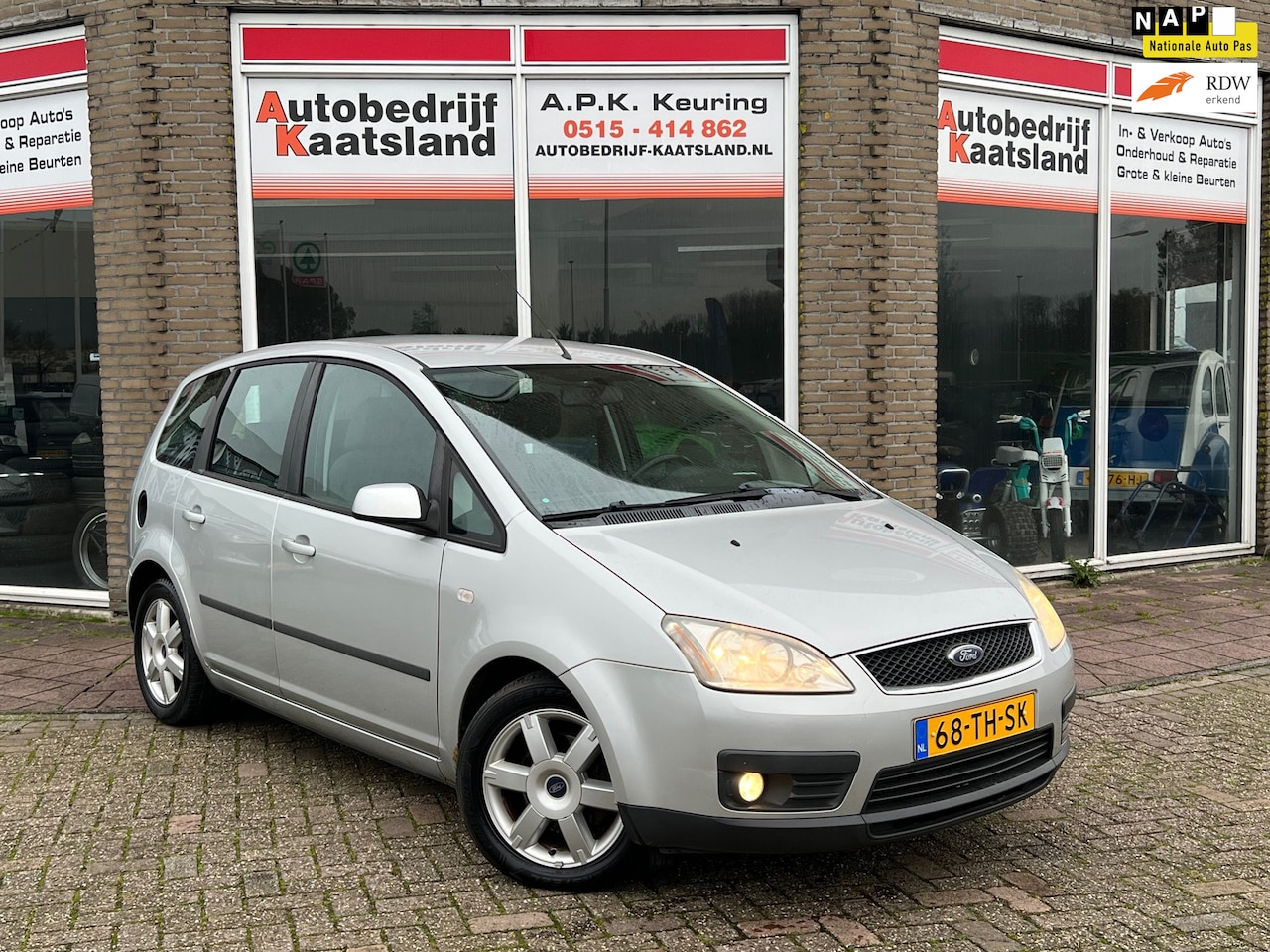 Ford Focus C-Max - 1.6-16V Futura - Clima - Cruise - NIEUWE APK - - AutoWereld.nl