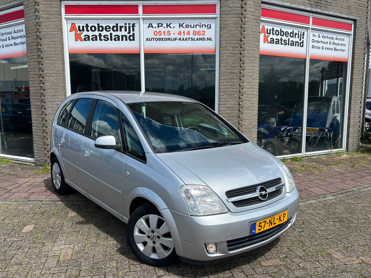 Opel Meriva - 1.6-16V Cosmo - Airco - Cruise - Nieuwe APK - AutoWereld.nl