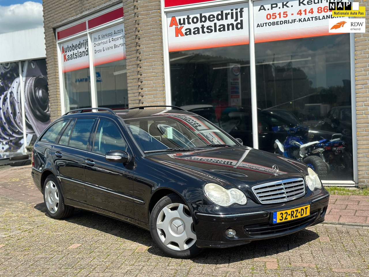 Mercedes-Benz C-klasse Combi - 180 K. Elegance - ZEER NETTE AUTO - - AutoWereld.nl