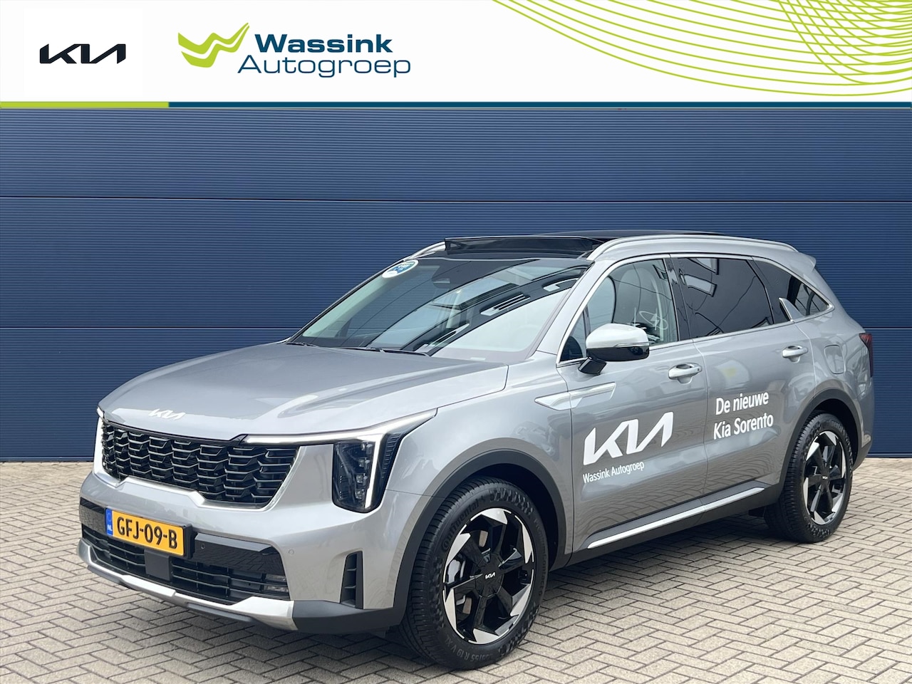 Kia Sorento - 1.6 T-GDi 253pk Plug-in Hybrid Aut AWD DynamicPlusLine | Bose | Navigatie | Parkeersensore - AutoWereld.nl