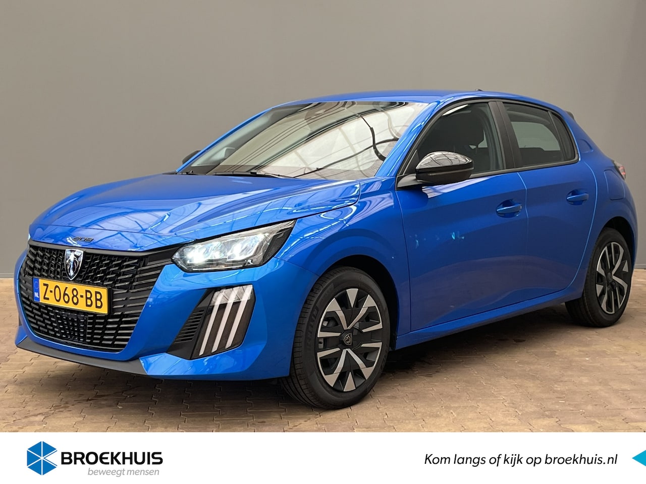 Peugeot 208 - 1.2 100PK Active | Carplay | 16'' Lichtmetaal | Bluetooth | LED | Parkeersensoren | Leder\ - AutoWereld.nl