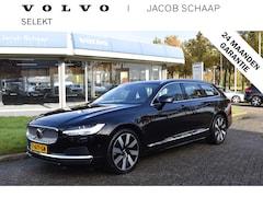 Volvo V90 - T6 350PK Long Range Automaat AWD Ultimate Bright | Massage | Luchtvering | Trekhaak | Stoe