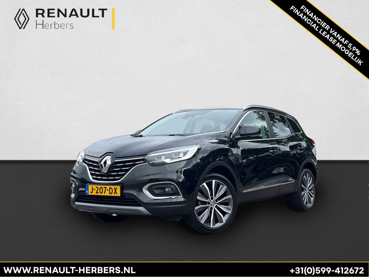 Renault Kadjar - 1.5 Blue dCi Black Edition / CAMERA / NAVI / PARKEER ASSISTENT - AutoWereld.nl