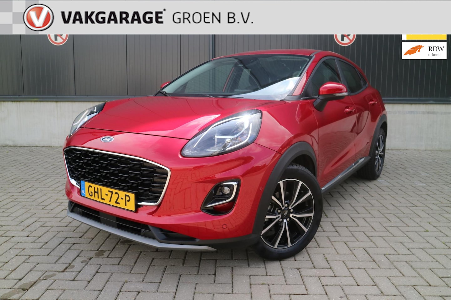 Ford Puma - 1.0 EcoBoost Hybrid Titanium / Navi / Cruise / Climate / Camera ! - AutoWereld.nl