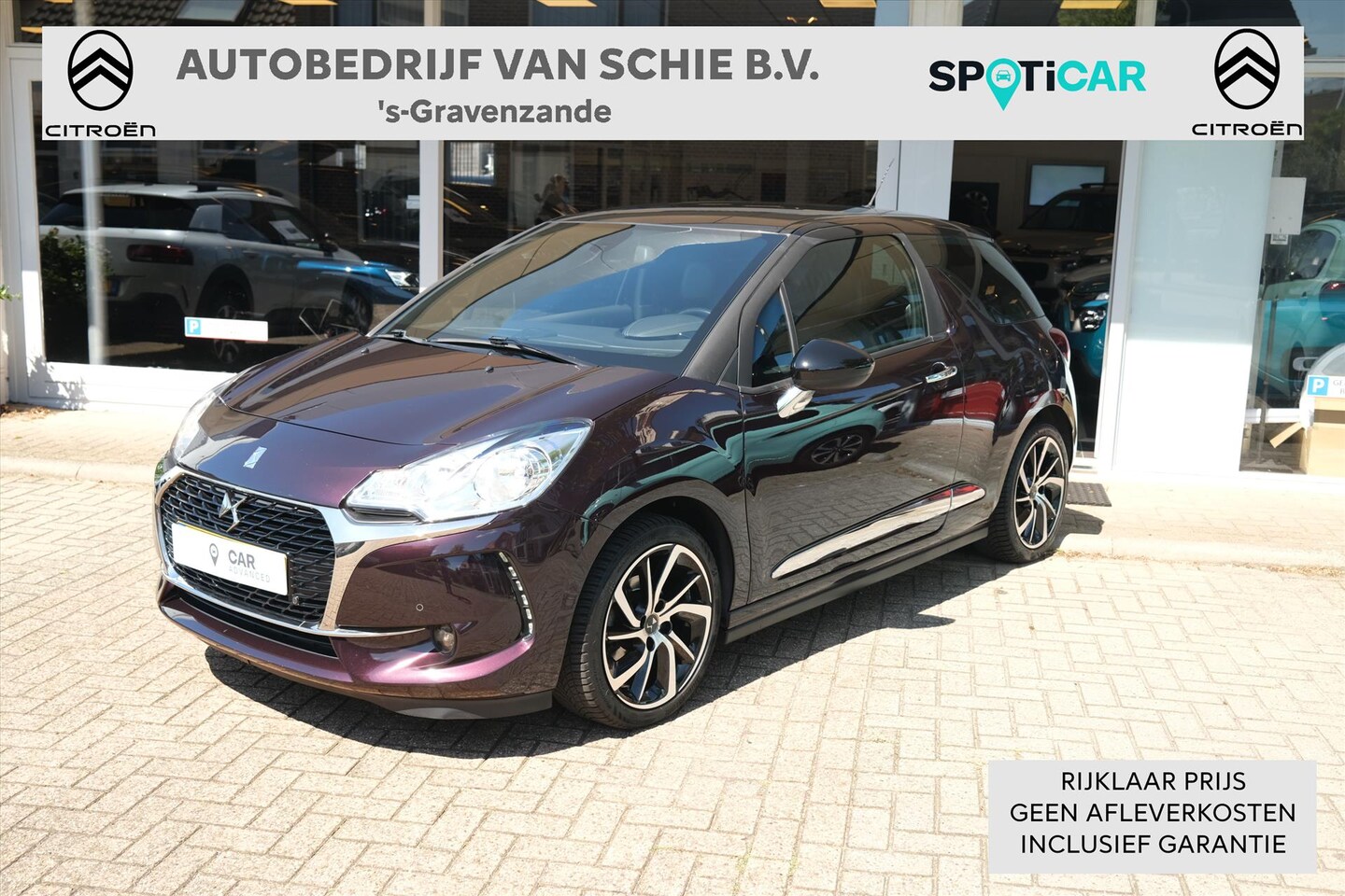 Citroën DS3 - PT 82 So Chic Leer | Navi | 17" | Camera - AutoWereld.nl