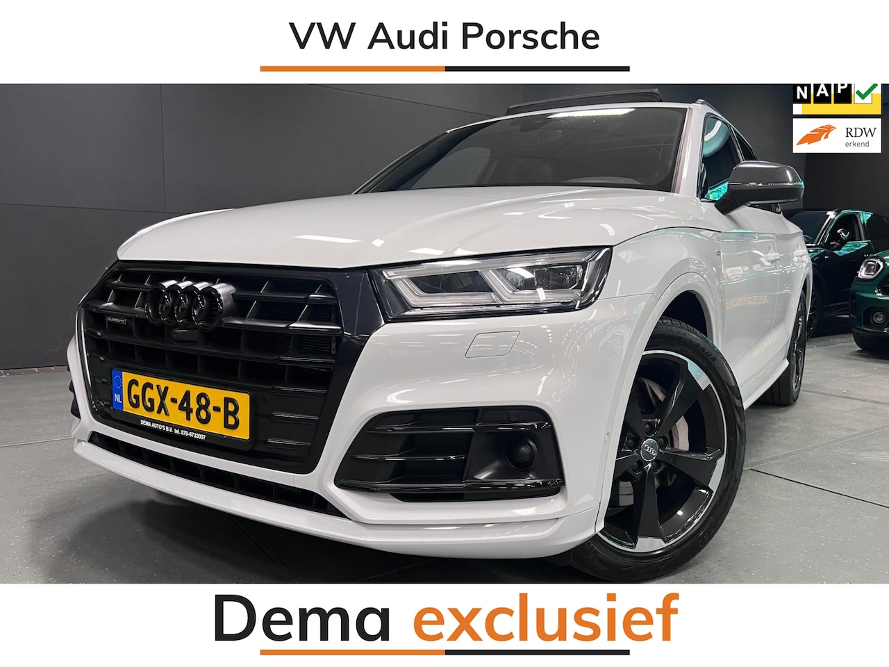 Audi Q5 - 55 TFSI e quattro Competition 367PK BLACK-LINE 3XS-LINE FULL-OPTION/// - AutoWereld.nl