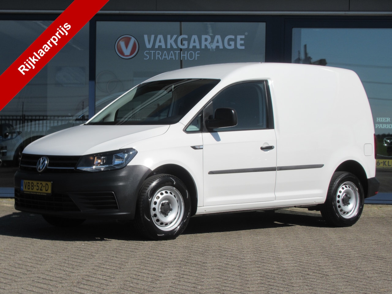 Volkswagen Caddy - 2.0 TDI L1H1 Trendline 2.0 TDI L1H1 Trendline, Airco / Bluetooth / Betonplex laadruimte - AutoWereld.nl