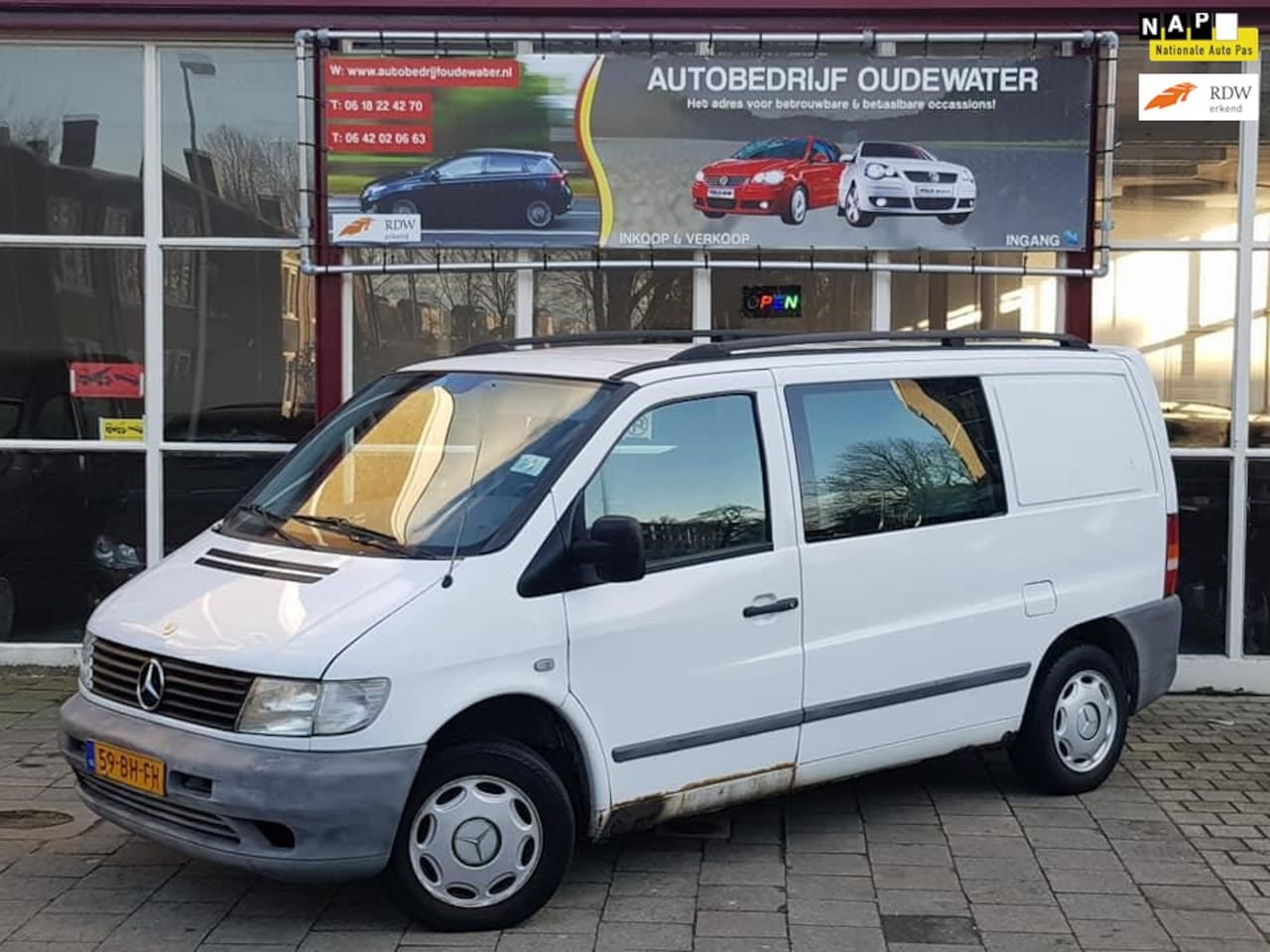 Mercedes-Benz Vito - 2.1 110 CDI DC 2003 Wit MARGE!/NAP!/APK!/ - AutoWereld.nl