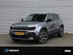 Jeep Avenger - Summit 1.2 e-Hybrid 100pk Automaat ADAPT. CRUISE | 18''LM | DODE HOEK | DAB | PDC + CAM. |