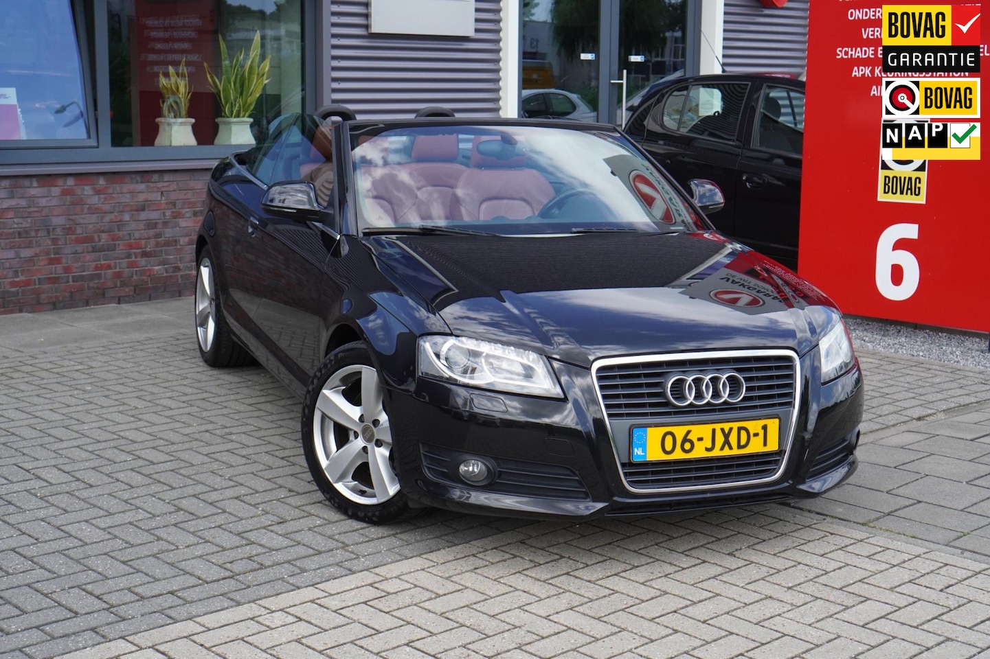 Audi A3 Cabriolet - 2.0 TFSI Ambition Pro Line; Stoelverwarming; Trekhaak - AutoWereld.nl