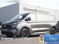 Ford Transit Custom - 320 2.0TDCI 170pk L2H1 Limited | Automaat | Stoel + Stuurverwarming | LED | Sync 4 13" | K