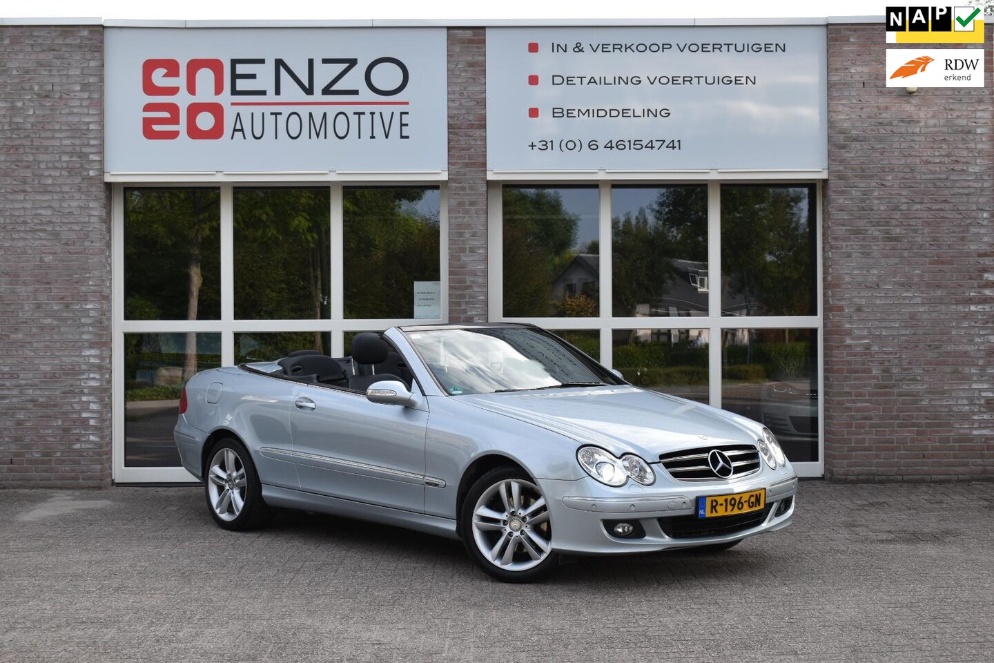 Mercedes-Benz CLK-klasse Cabrio - 280 Elegance|Vol opties|Dealer onderhoud| 1e eigenaar - AutoWereld.nl