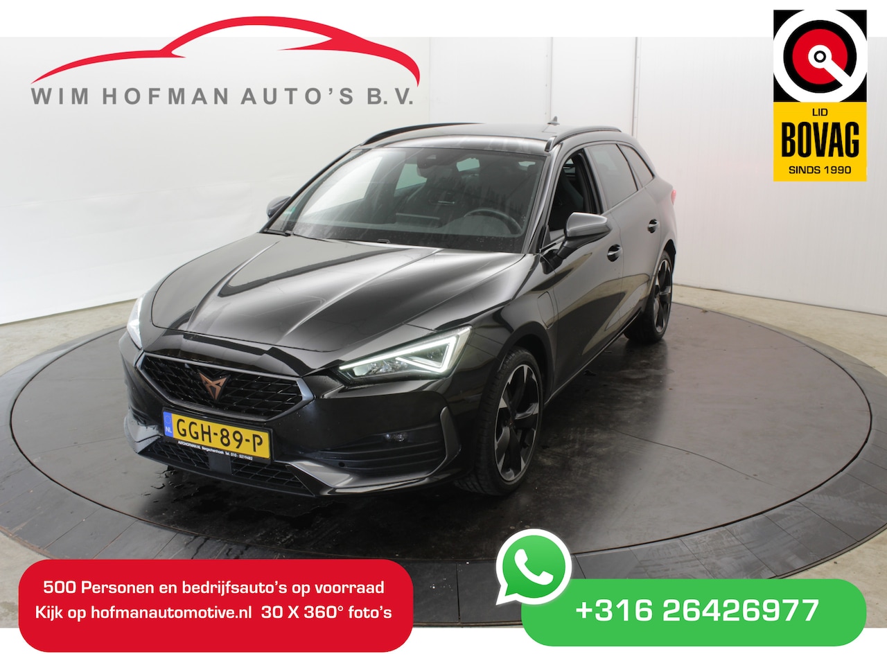 CUPRA Leon Sportstourer - 1.4 e-Hybrid 245PK VZ Performance 19" - AutoWereld.nl