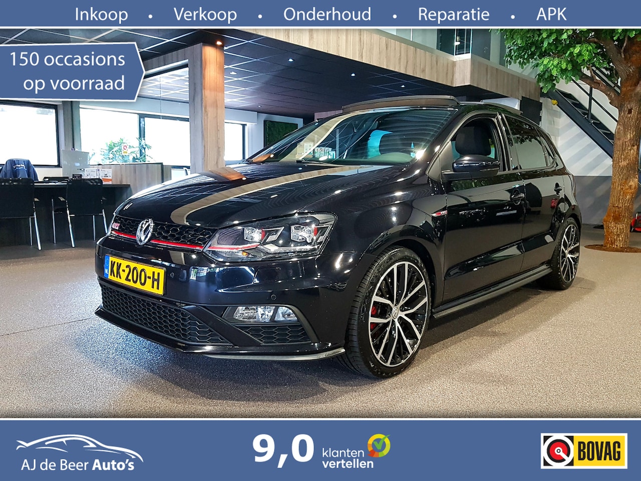 Volkswagen Polo - 1.8 TSI GTI Panorama | Navigatie | Cruise | Nette en complete auto - AutoWereld.nl