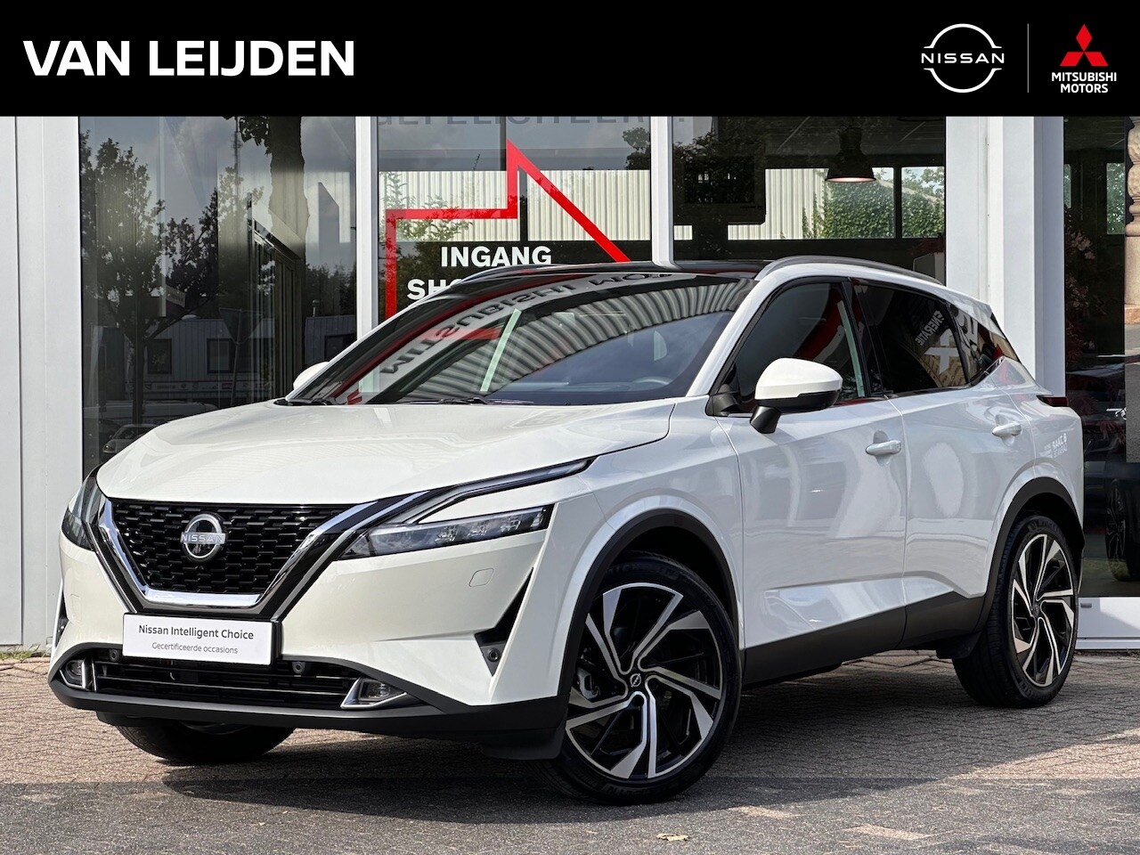 Nissan Qashqai - 1.3 Mild-Hybrid 158pk Xtronic Tekna Plus | Panoramadak | Navigatie | Head-Up | Leder | App - AutoWereld.nl