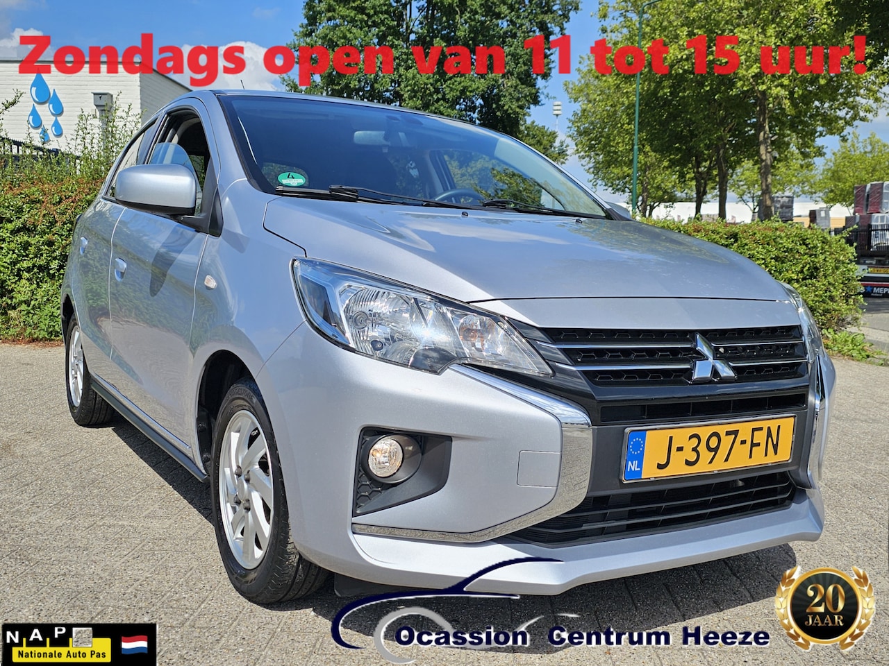 Mitsubishi Space Star - 1.2 Active AUTOMAAT! 1e Eig! Audio Scherm! Zondag OPEN! - AutoWereld.nl