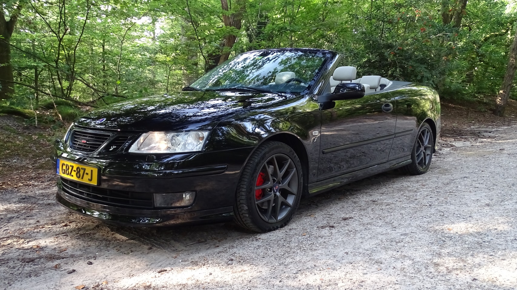 Saab 9-3 Cabrio - 2.0T Aero Hirsch Tuning 230PK!! BTW auto, Youngtimer, Mooi!! - AutoWereld.nl