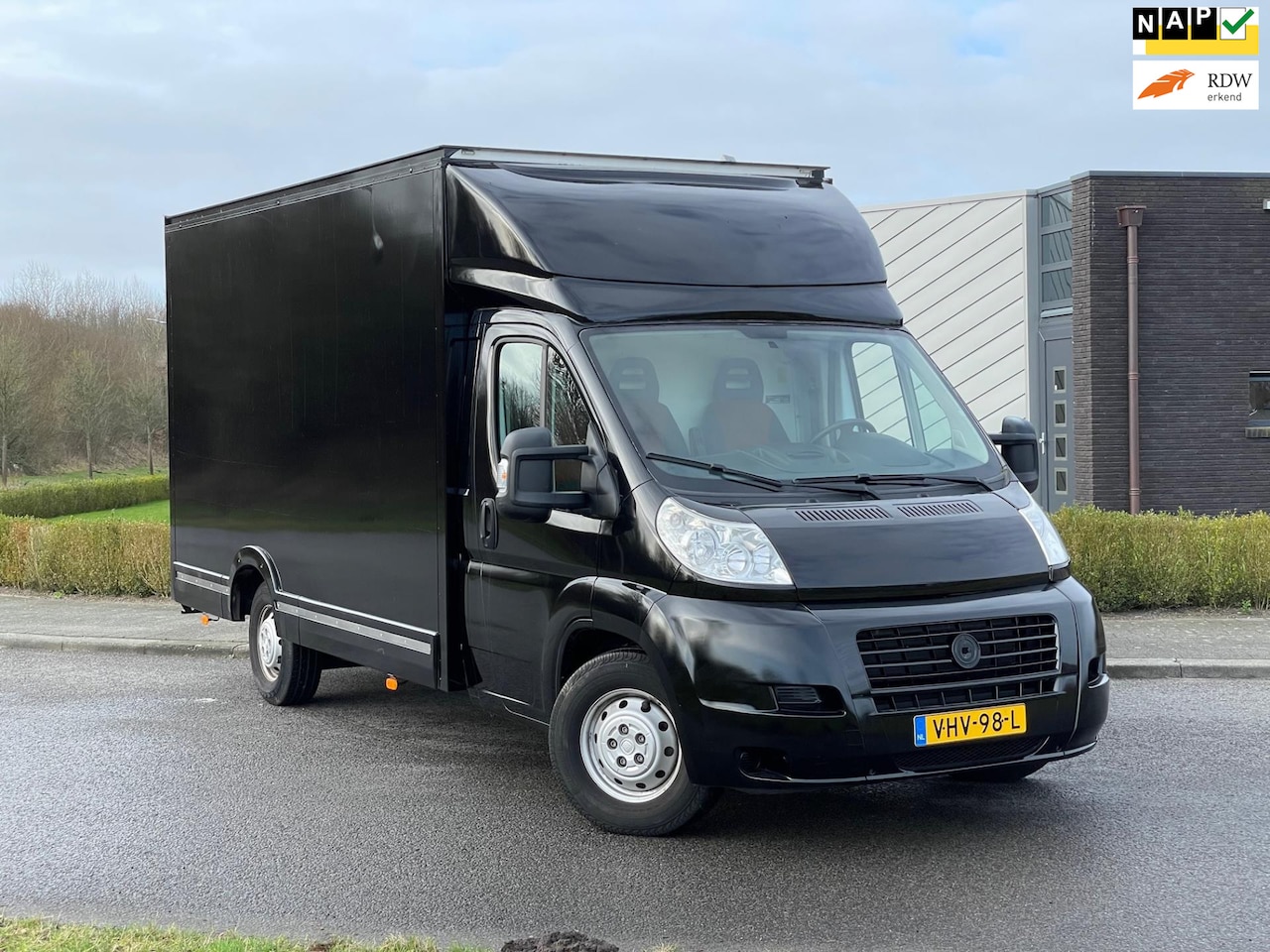 Fiat E-Ducato - GRUAU ELECTRIC | 100% GROEN | OPRIJBAAN | KLUIS | RADIO | ACHTERUITRIJ ASSISTENT | - AutoWereld.nl