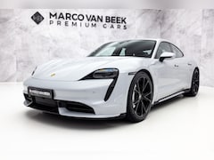 Porsche Taycan - Turbo 93 kWh | 4W Sturing | Stoelventilatie | Eisgrau | Exclusief