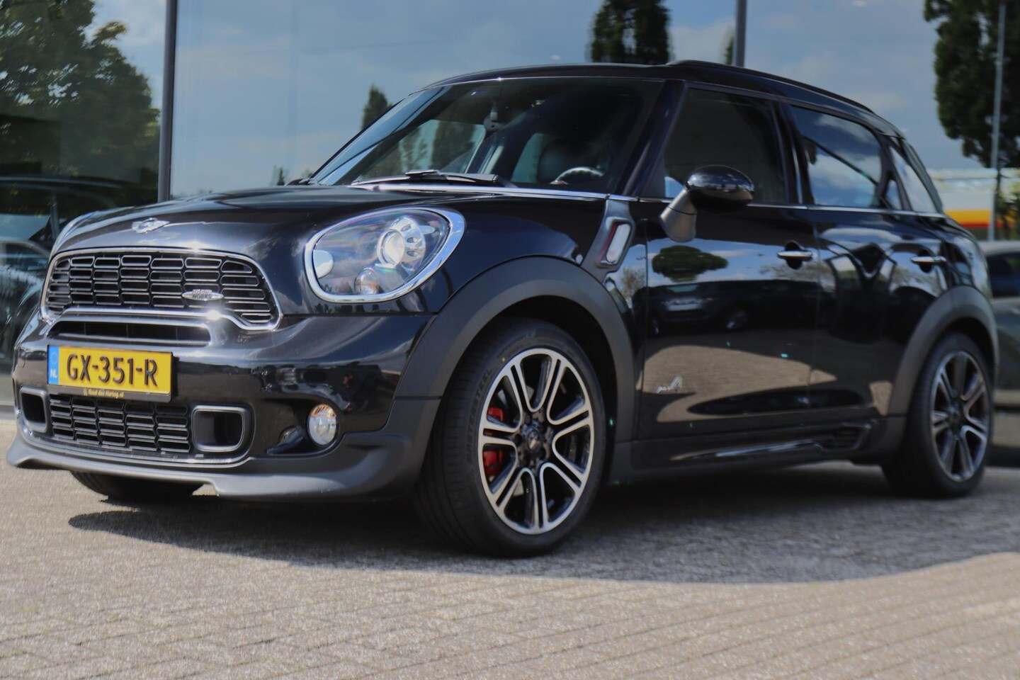 MINI Countryman - MINI 1.6 John Cooper Works ALL4 Chili | XENON | LEDER | HARMAN KARDAN | NAVI | PDC | VOORR - AutoWereld.nl