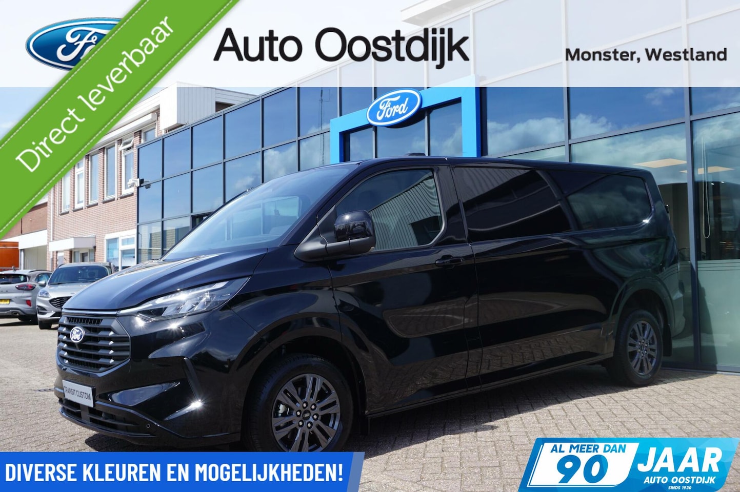 Ford Transit Custom - 320 2.0 TDCI L2H1 Limited 136PK Automaat DIRECT RIJDEN!! Elek. Trekhaak Camera Adaptieve C - AutoWereld.nl