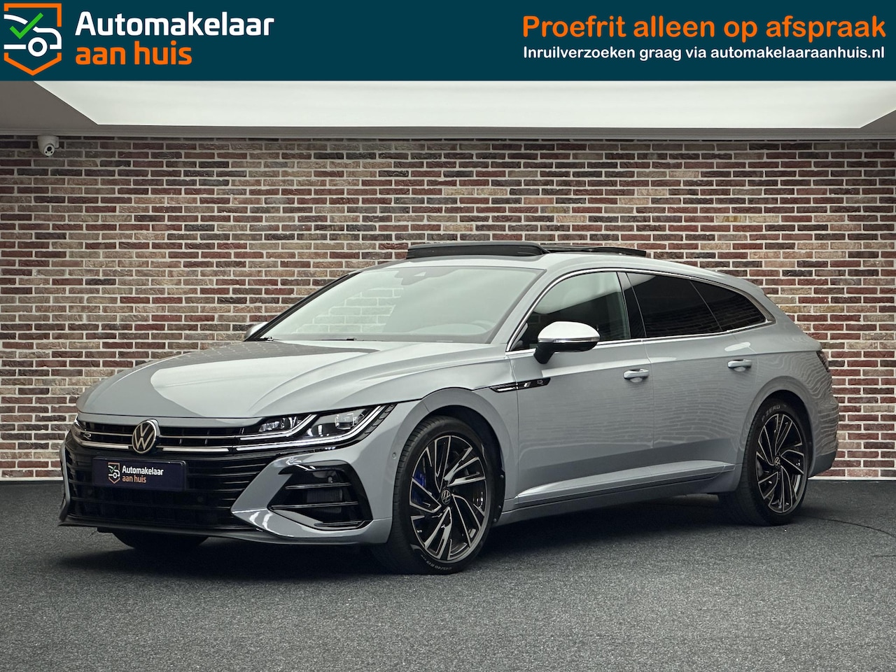 Volkswagen Arteon Shooting Brake - 2.0TSI R 320PK 4-MOTION DAK 360 SFEER BLACKLINE - AutoWereld.nl