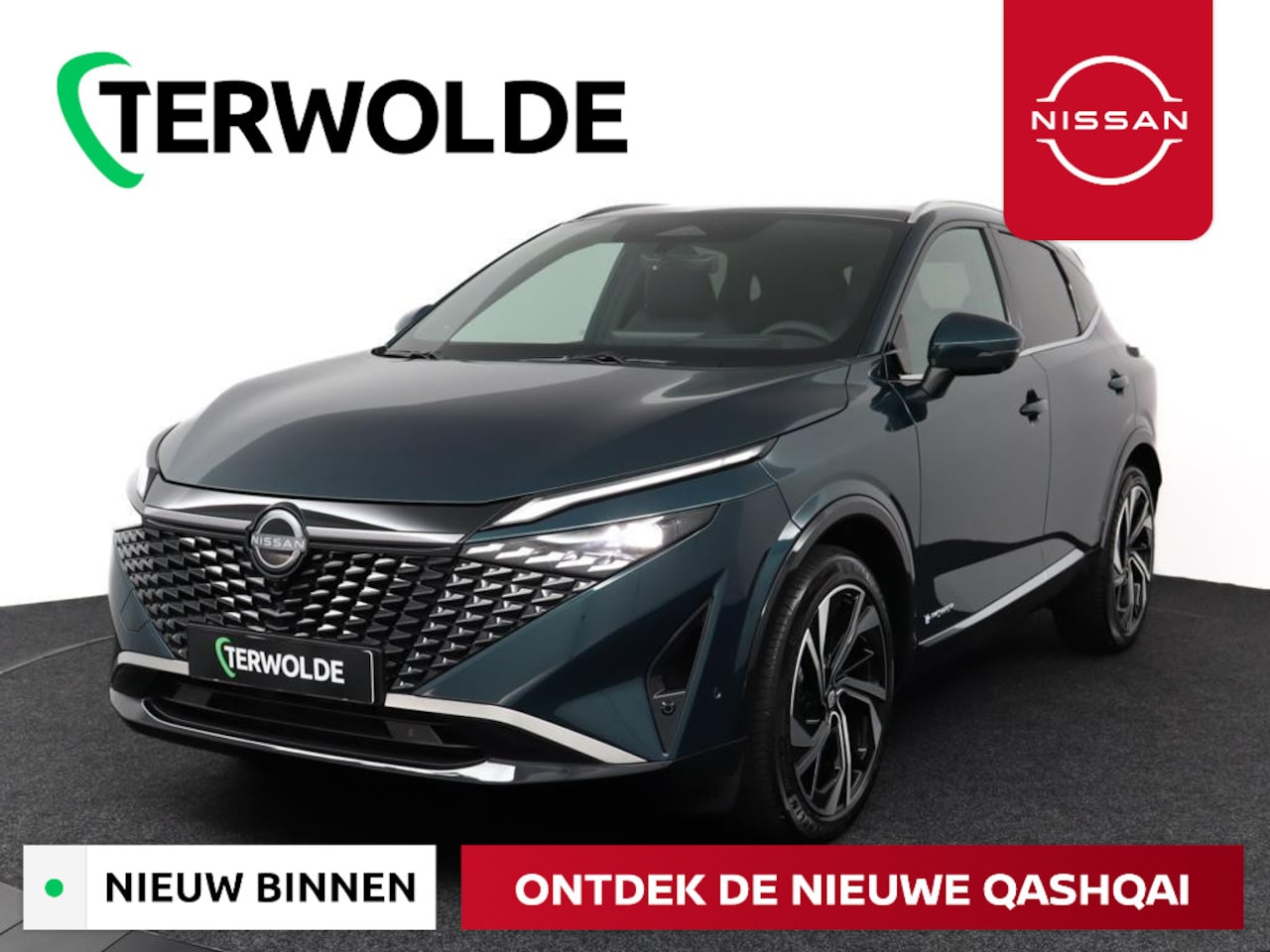 Nissan Qashqai - 1.5 e-Power Tekna Plus | Nieuw model+ nieuwe kleur! | Massage stoelen | Rondomzicht camera - AutoWereld.nl