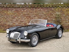 MG A 1500 - MGA Roadster Completely correct in the beautiful "Black over Red" color scheme as in 1956,