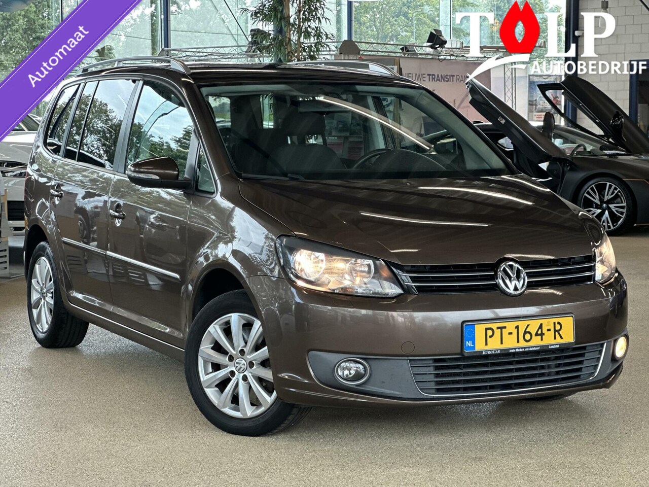 Volkswagen Touran - 1.4 TSI Highline 7P Cruise/Airco/Automaat! - AutoWereld.nl