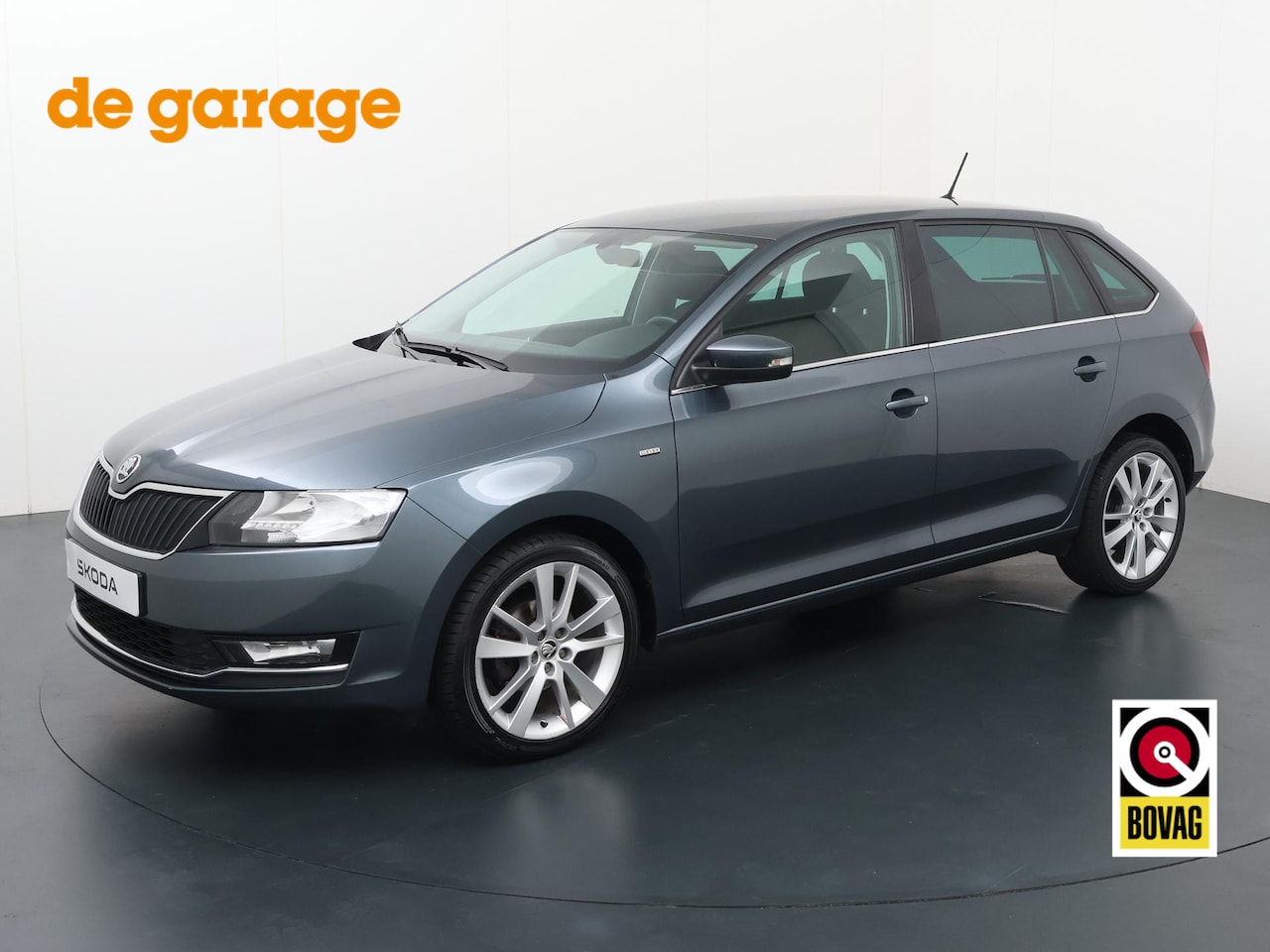 Skoda Rapid Spaceback - 1.0 TSI Greentech Clever | Cruise | Climate | Bluetooth | Navigatie | PDC | DAB+ | Automat - AutoWereld.nl