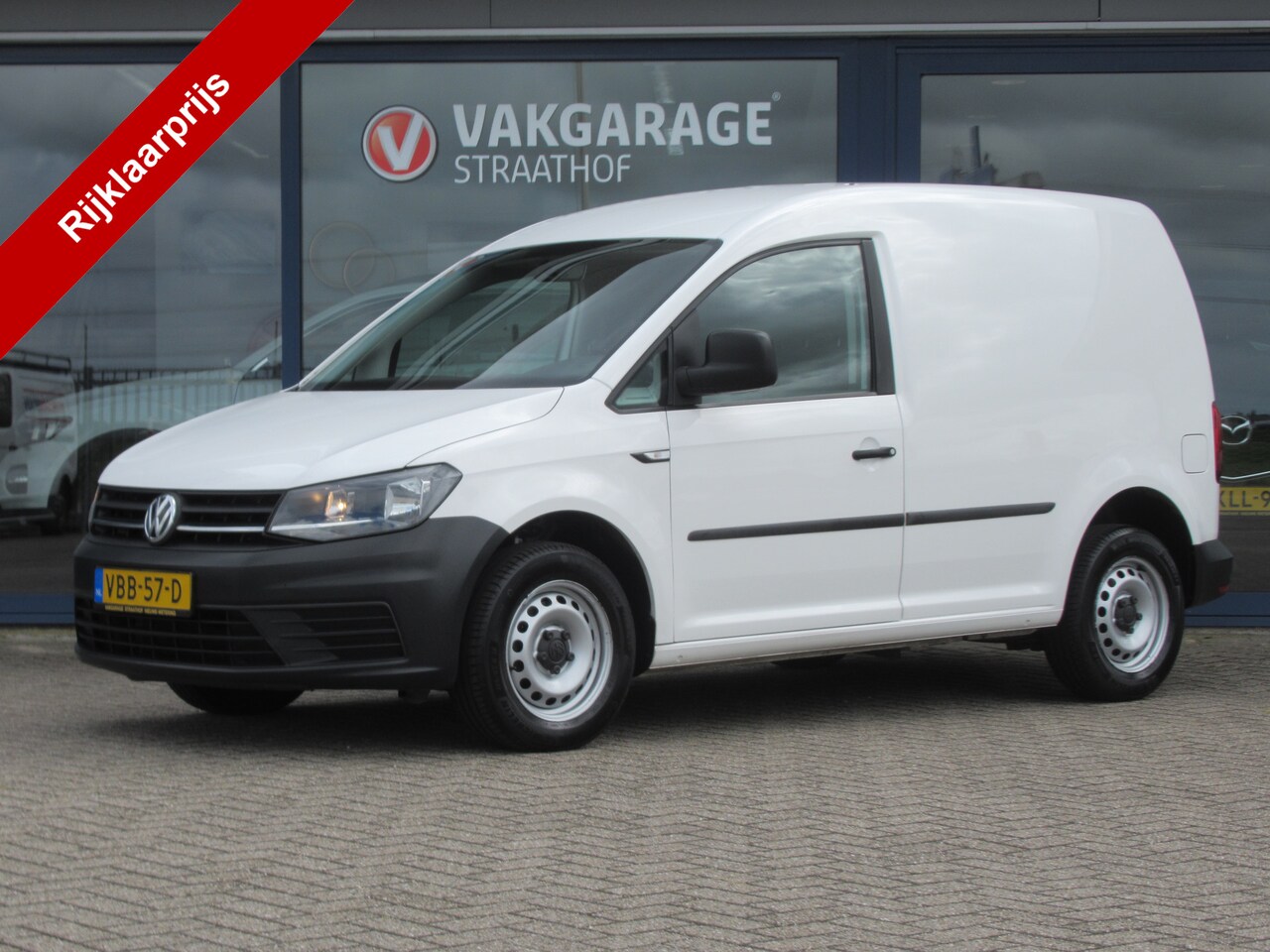 Volkswagen Caddy - 2.0 TDI L1H1 Trendline 2.0 TDI L1H1 Trendline, Airco / Bluetooth / Betonplex laadruimte - AutoWereld.nl