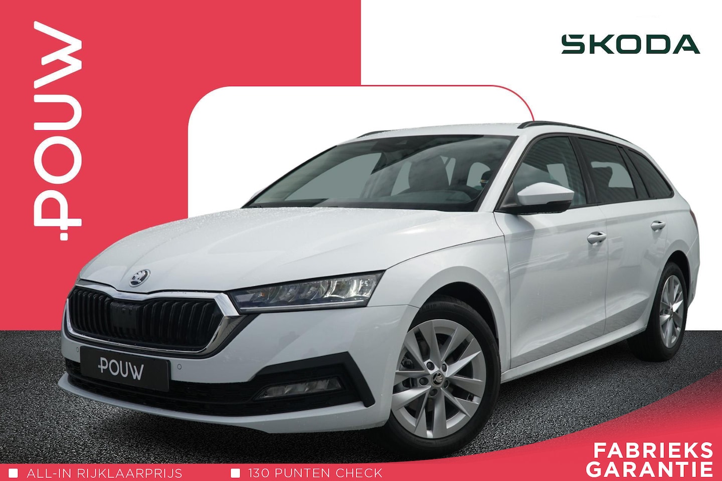 Skoda Octavia Combi - 1.0 TSI 110pk Business Edition | Trekhaak Wegklapbaar | Adaptive Cruise - AutoWereld.nl