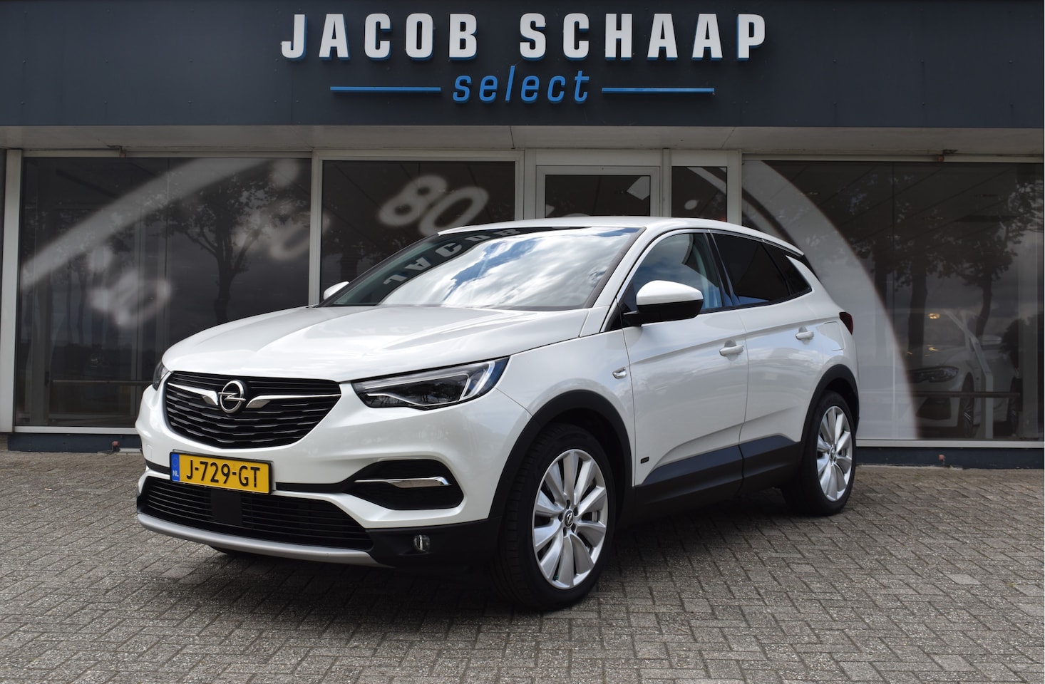 Opel Grandland X - 1.6 Turbo Hybrid4 Business Executive / Keyless / 19"LM / Navi / Lane Assist / Apple Carpla - AutoWereld.nl