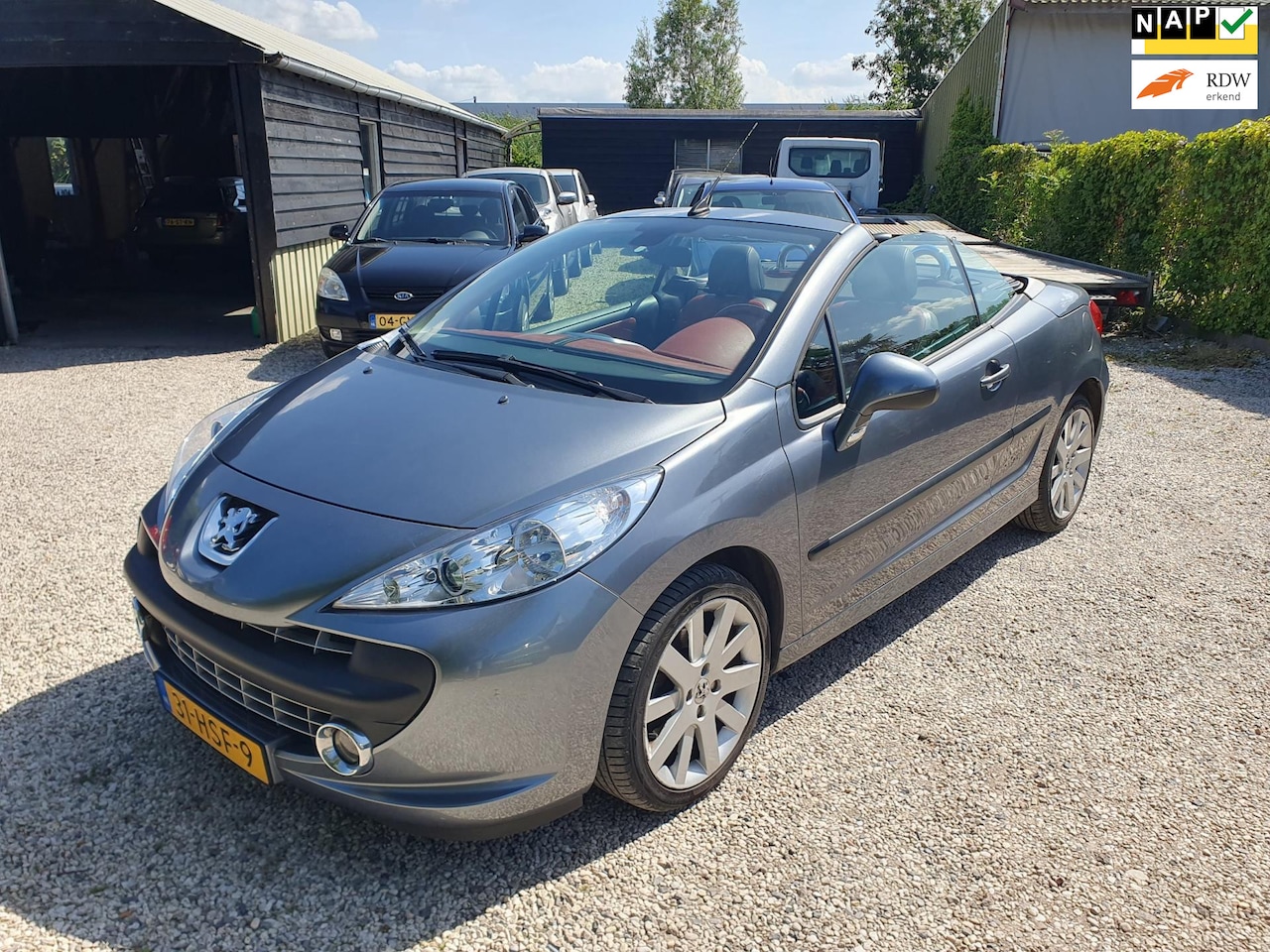 Peugeot 207 CC - 1.6-16V T Sport Leer 93000KM - AutoWereld.nl