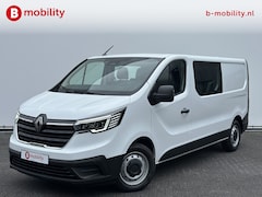 Renault Trafic - 2.0 Blue dCi 130PK T29 L2H1 Dub. Cabine 6-pers. | Trekhaak 2.500KG | Apple CarPlay | Cruis