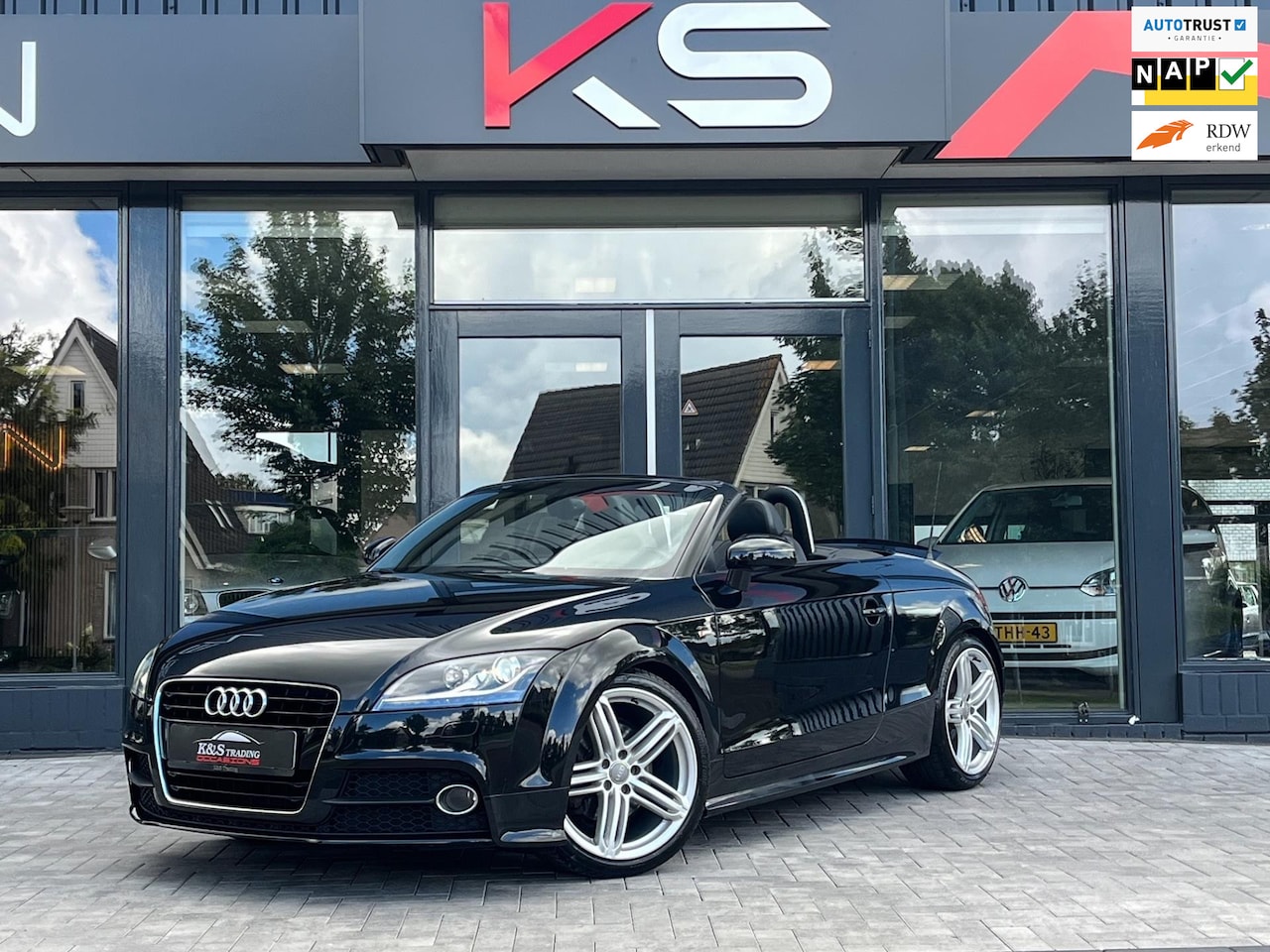 Audi TT Roadster - 1.8 TFSI S Line 160pk Xenon Navi Alcantara 19inch - AutoWereld.nl