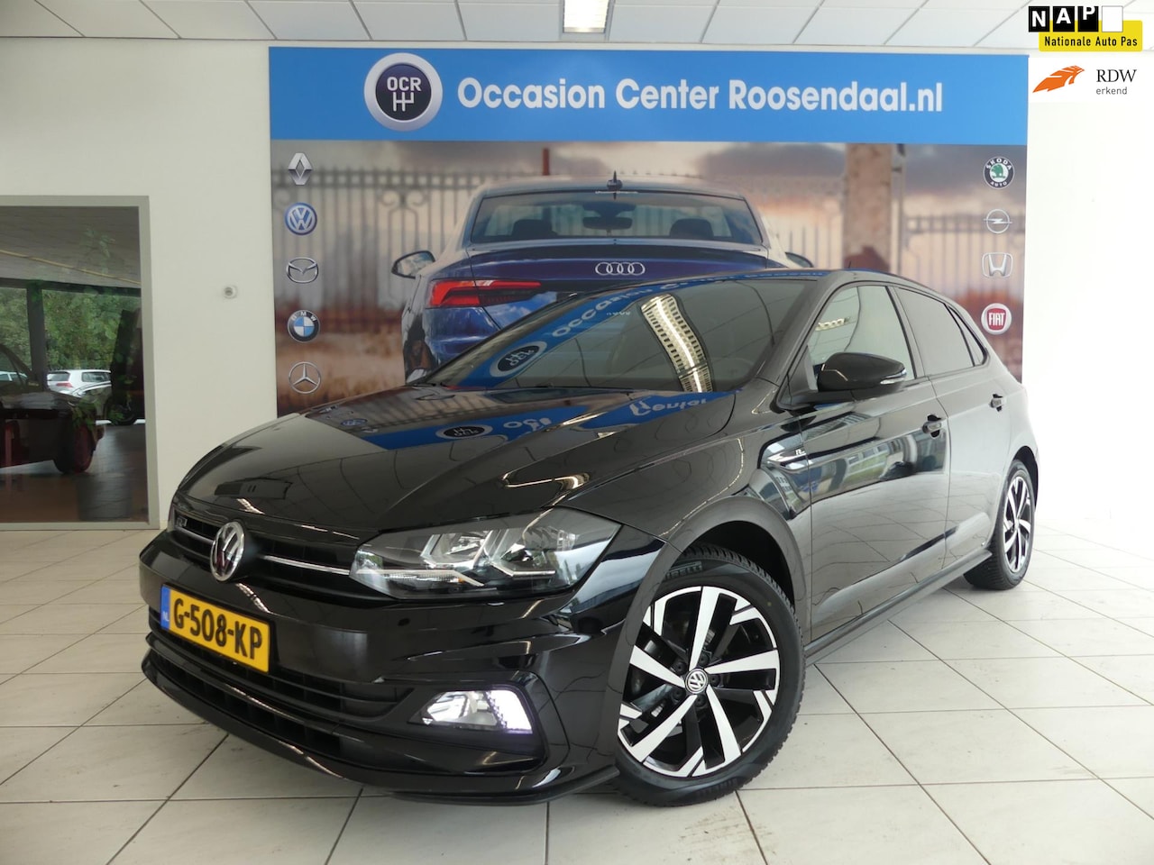 Volkswagen Polo - 1.0 TSI Highline R-line Beats-audio AppleCarPlay LMV ACCruise Clima NAP! RIJKLAARPRIJS - AutoWereld.nl