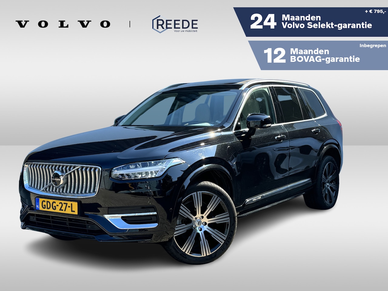 Volvo XC90 - 2.0 T8 Recharge AWD Ultimate Bright 360 Camera | 21 inch | Longe Range - AutoWereld.nl