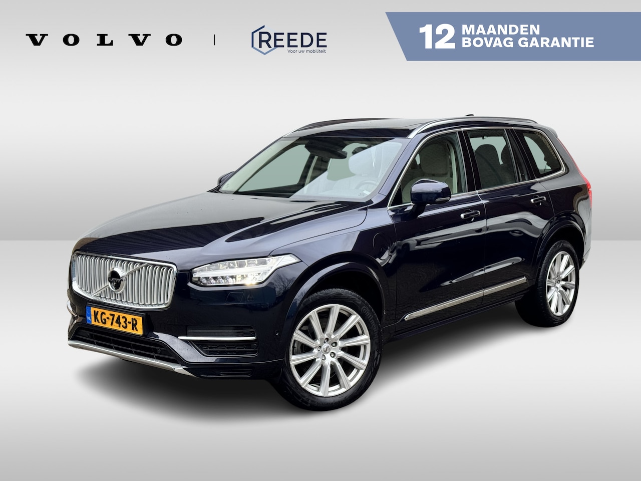 Volvo XC90 - 2.0 T8 Twin Engine AWD Inscription Business Pack Connect | Scandinavian | Luchtvering - AutoWereld.nl