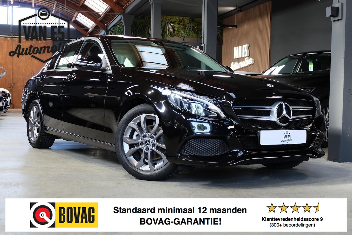 Mercedes-Benz C-klasse - 180 Premium / NL'se auto / Onderhouden / Camera - AutoWereld.nl