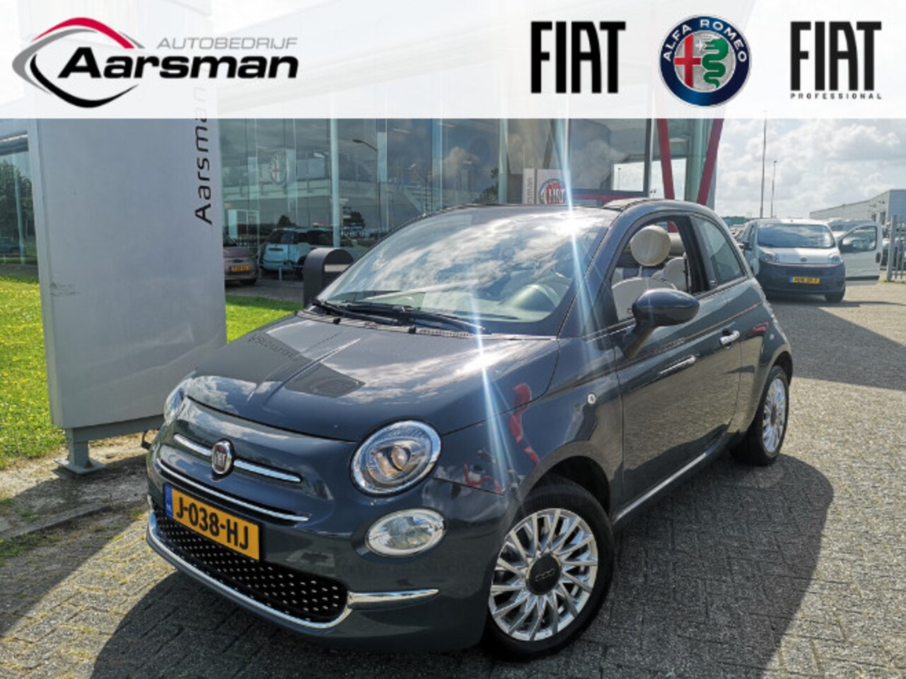 Fiat 500 C - 1.0 Hybrid Lounge | Apple Carplay & Android Auto - AutoWereld.nl