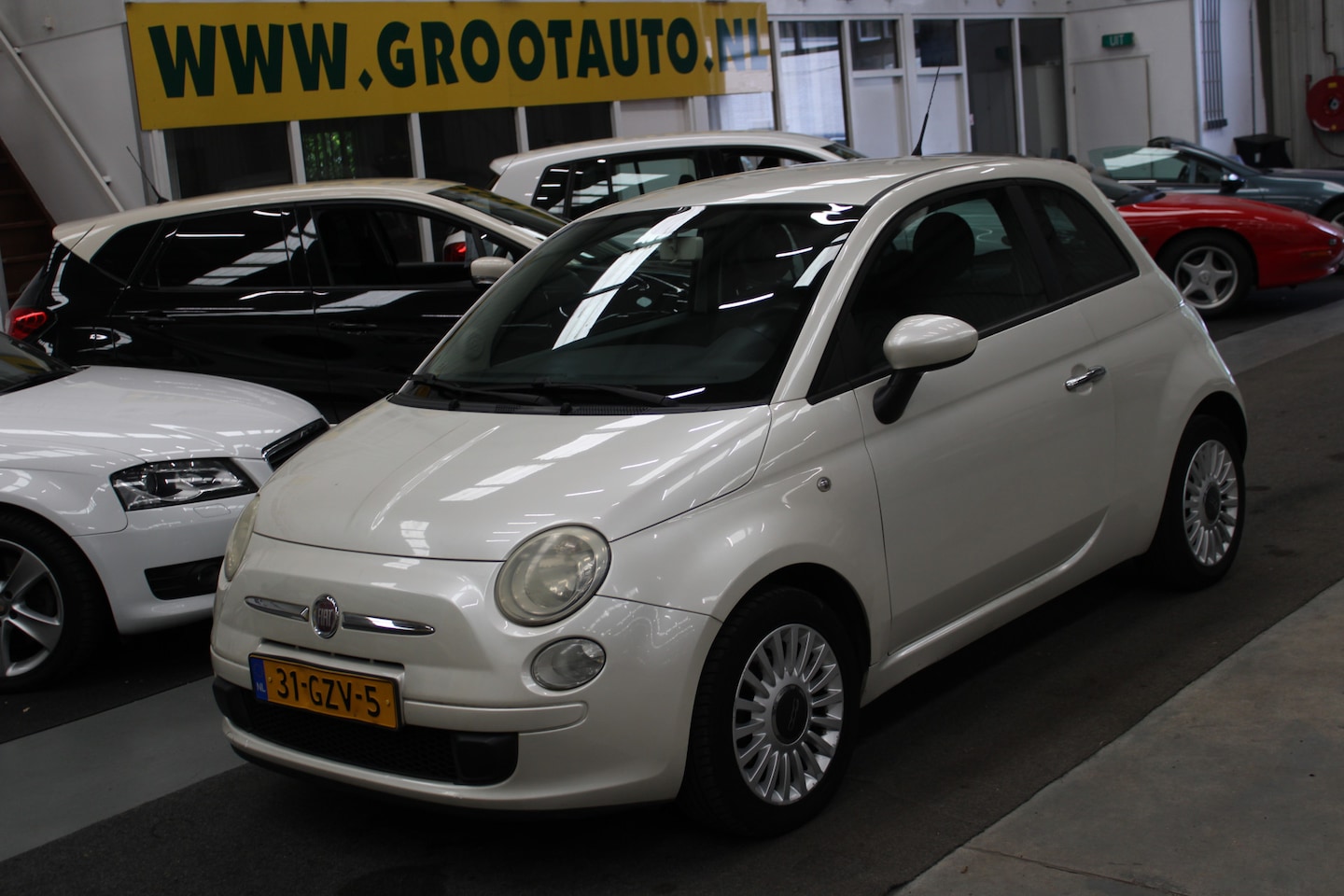 Fiat 500 - 1.4-16V Sport Airco, Stuurbekrachtiging - AutoWereld.nl