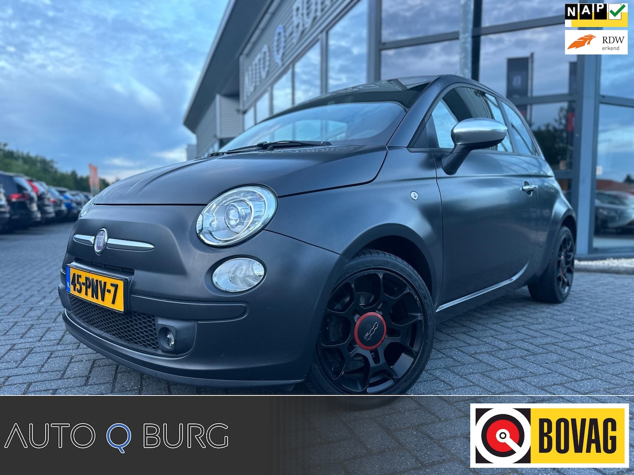 Fiat 500 - 0.9 TwinAir Blackjack | Uniek | 77.000 NAP | Leder | Xenon | ORG NL - AutoWereld.nl