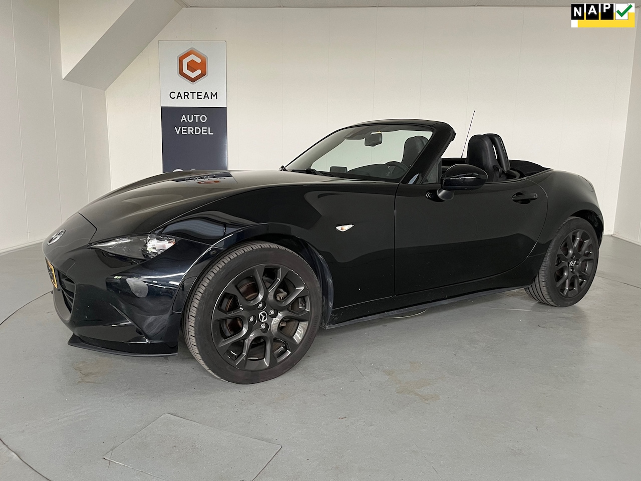 Mazda MX-5 RF - 2.0 SkyActiv-G 160 GT-M Airco, Leder, Navigatie - AutoWereld.nl